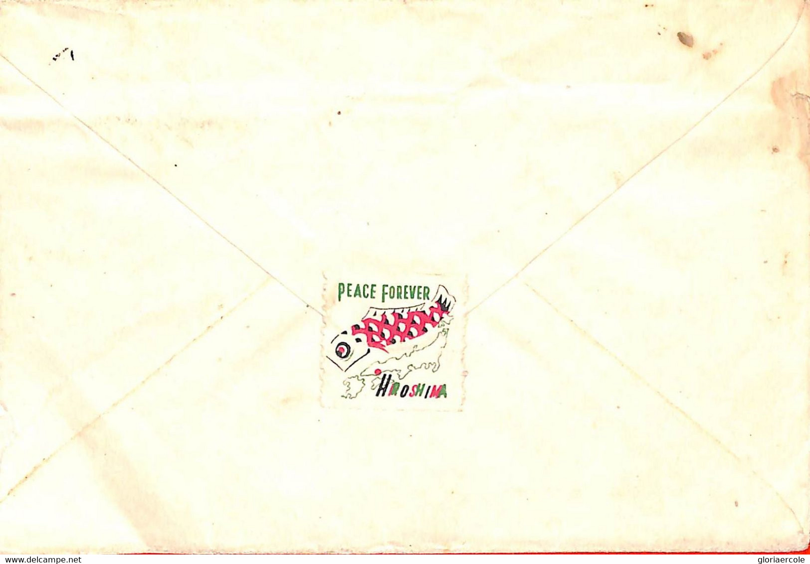 Aa6899 - JAPAN - POSTAL HISTORY -  COVER To The USA  1951 - BIRDS Agricolture - Lettres & Documents