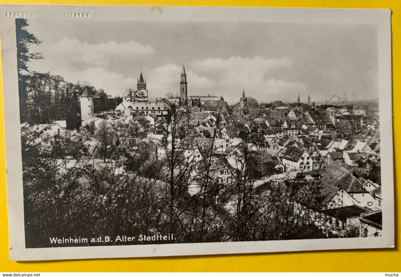 18363 -  Weinheim Alter Stadtteil - Weinheim