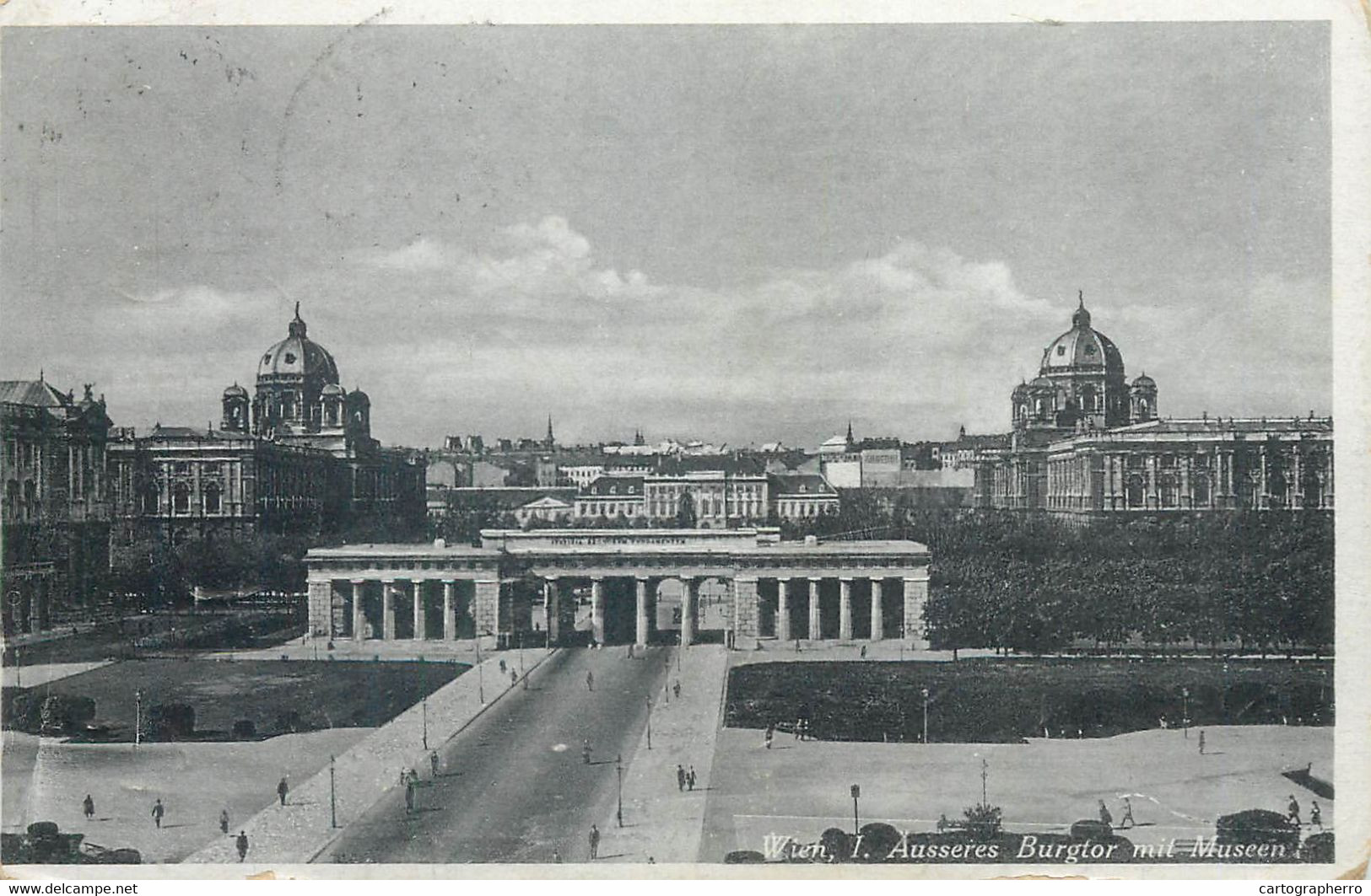 Wien I Ausseres Burgtor Mit Museen - Museen