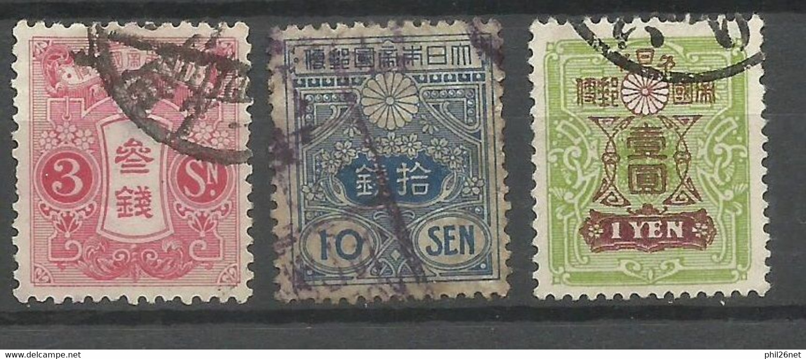 Japon    N° 121 ; 124  Et 127    Oblitérés       B/TB       Voir Scans     Soldé ! ! ! - Oblitérés