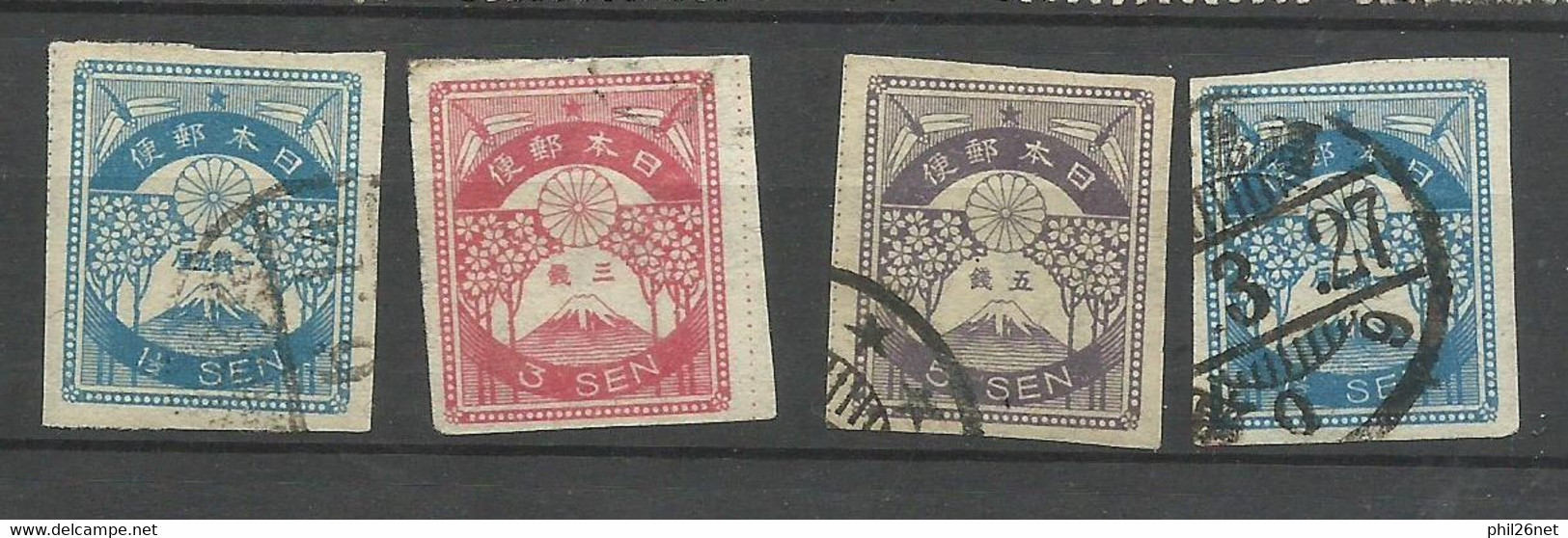 Japon    N°  176 X 2  ; 178 Et 180       Oblitérés       B/TB       Voir Scans     Soldé ! ! ! - Used Stamps