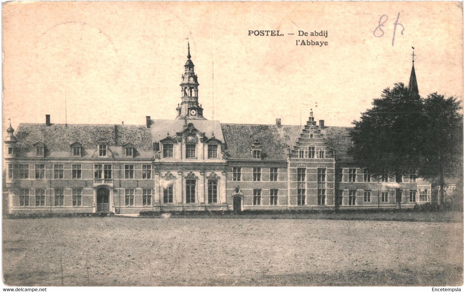 CPA Carte Postale Belgique Postel L'Abbaye 1920 VM58496 - Mol