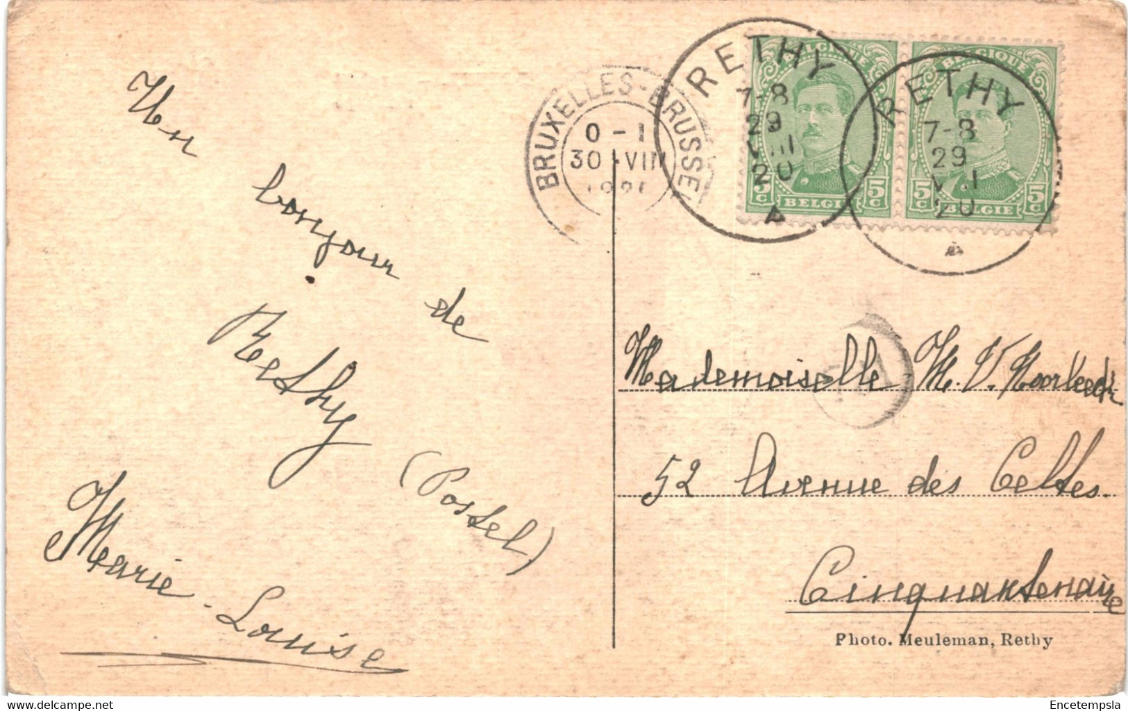 CPA Carte Postale Belgique Postel L'Abbaye 1920 VM58496 - Mol