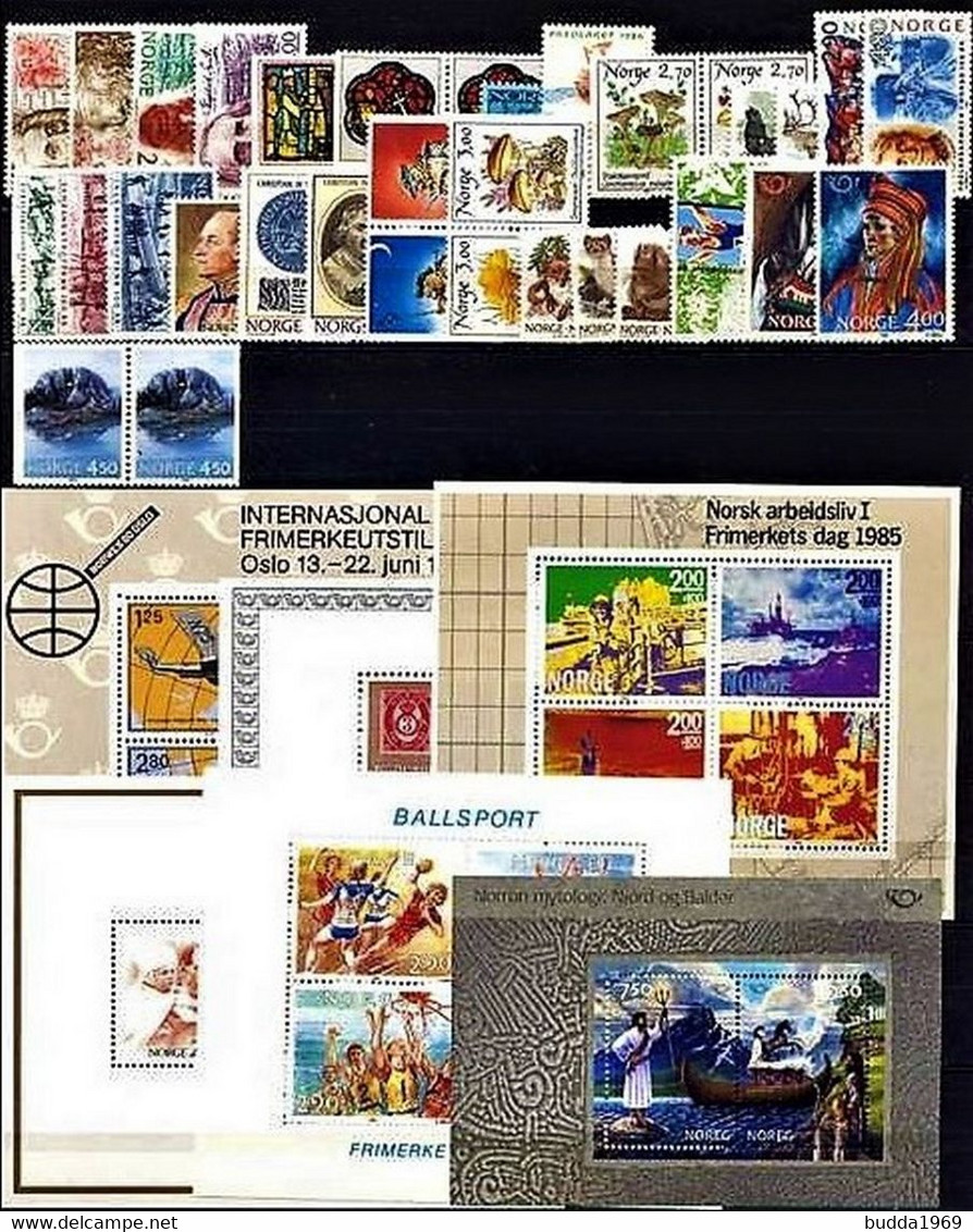 NORWAY-NORWEGEN-collection Of Postage Stamps From 1937-2004! ALL STAMPS ARE MNH**! - Colecciones