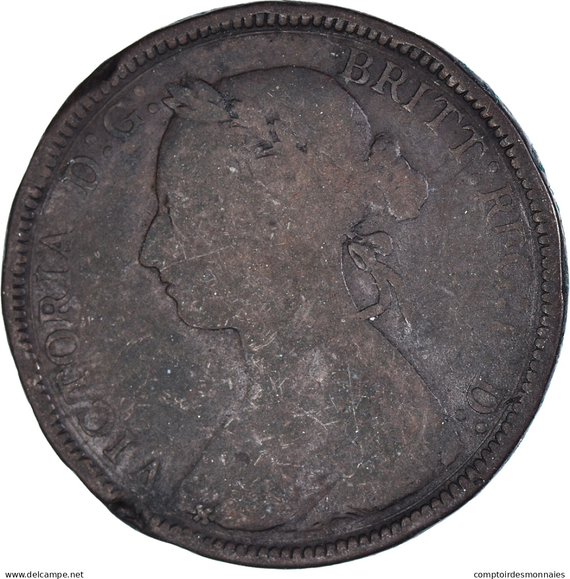 Monnaie, Grande-Bretagne, 1/2 Penny, 1890 - C. 1/2 Penny