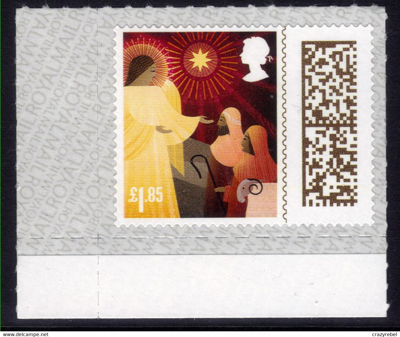 GB 2022 QE2 £1.85 Christmas Angels & Shepherd Umm SG 4736 ( A1428 ) - Neufs