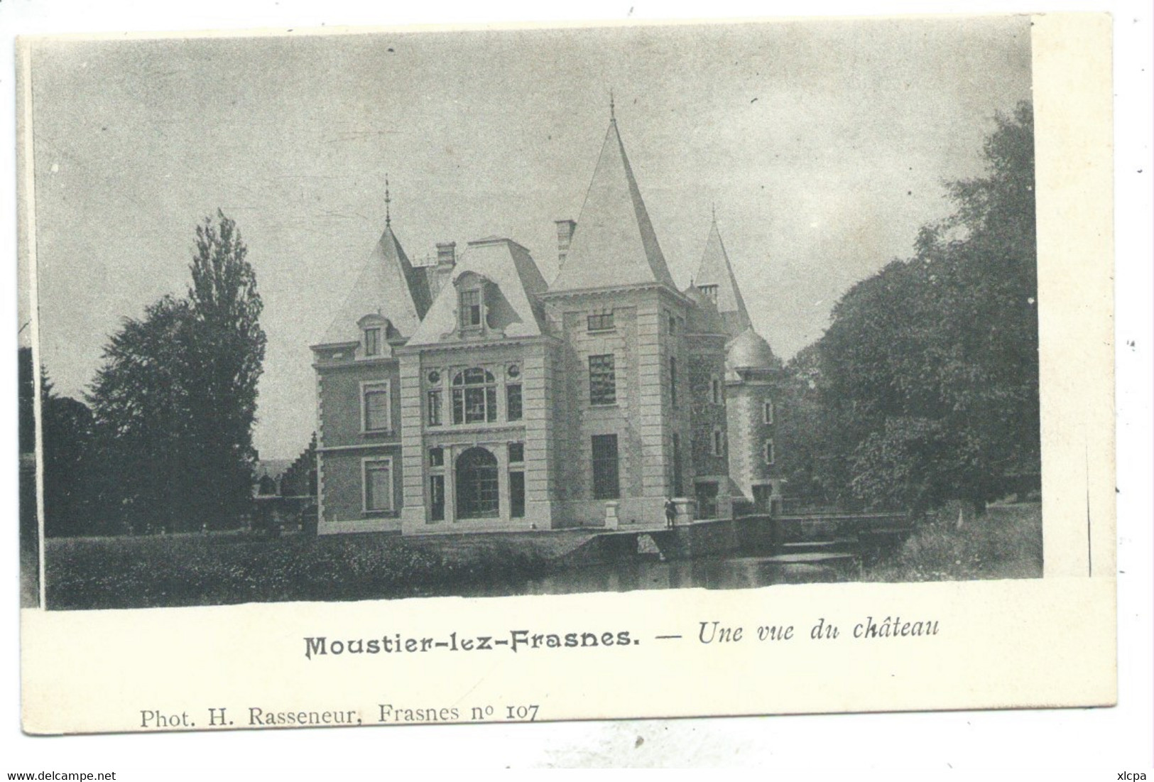 Moustier Lez Frasnes Une Vue Du Château - Frasnes-lez-Anvaing