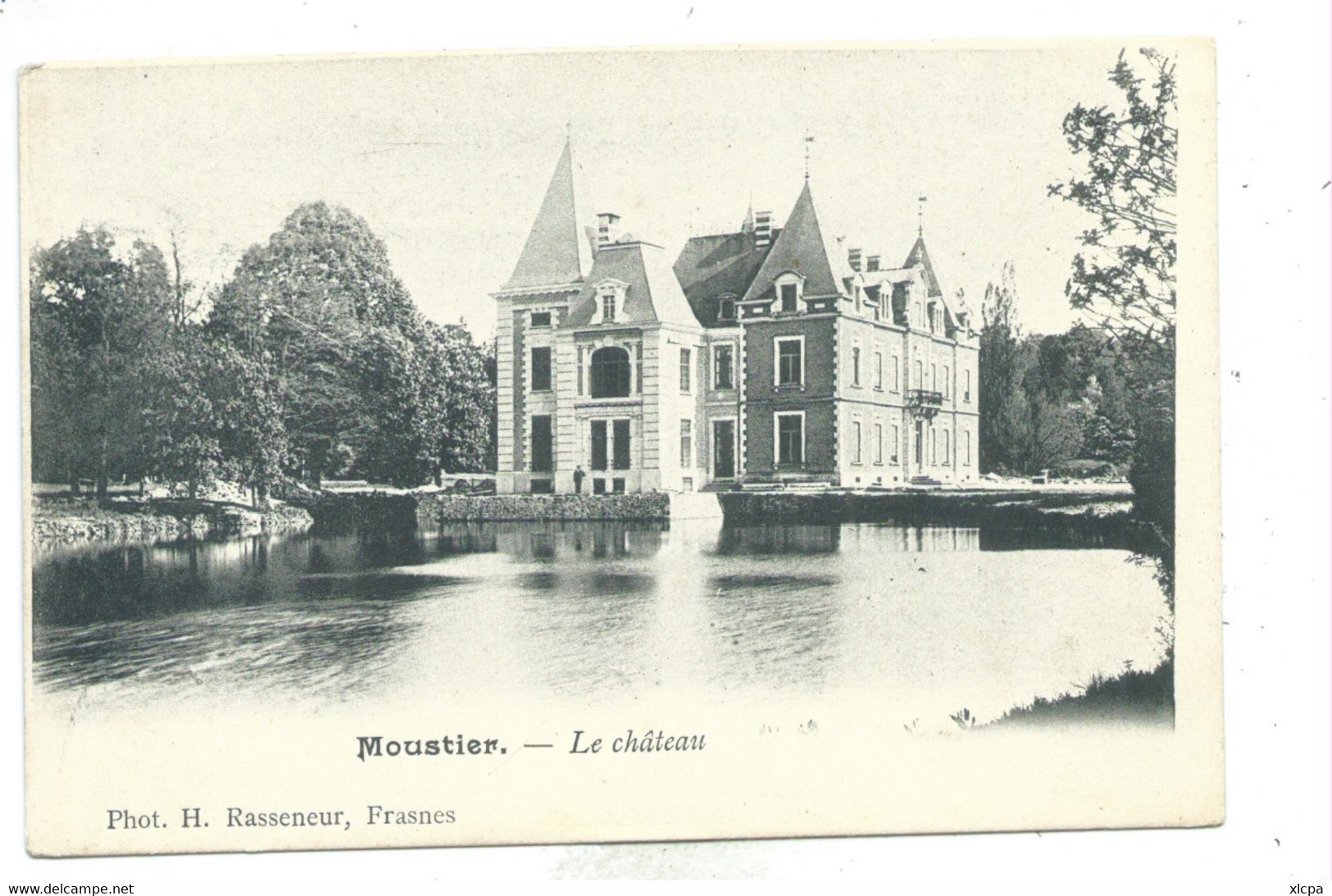 Moustier Lez Frasnes  Château - Frasnes-lez-Anvaing