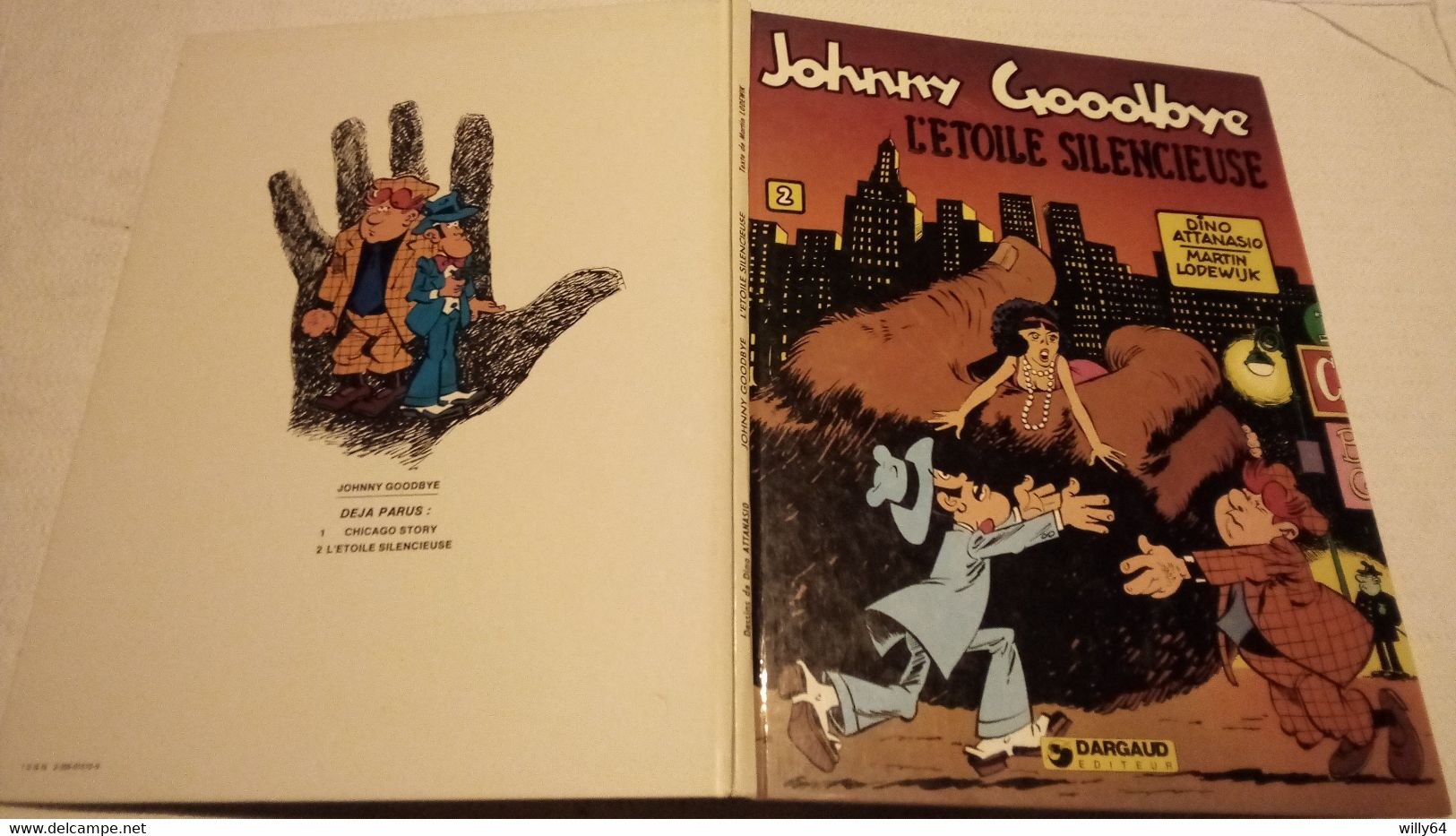Johnny  Goodbye  L' Etoile Silencieuse  EO 1979  DARGAUD Comme Neuf - Johnny Goodbye