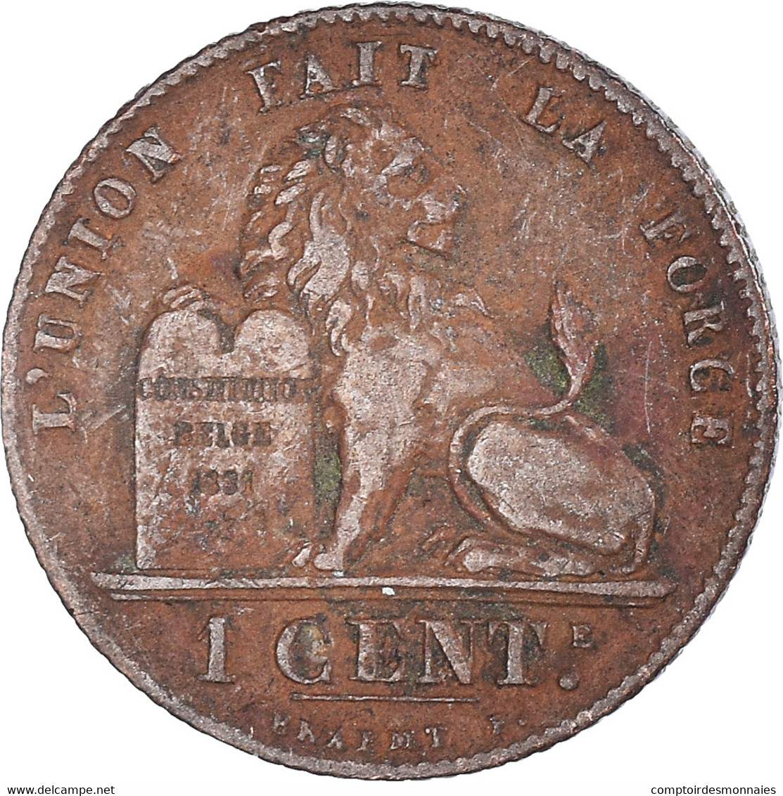 Monnaie, Belgique, Centime, 1912 - 1 Centime