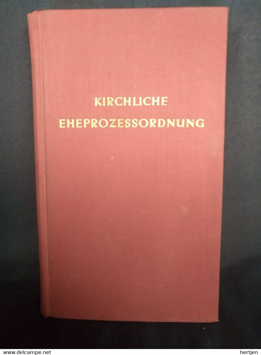 Kirchliche Eheprozessordnung - D. DR. Joseph Wenner - Cristianesimo