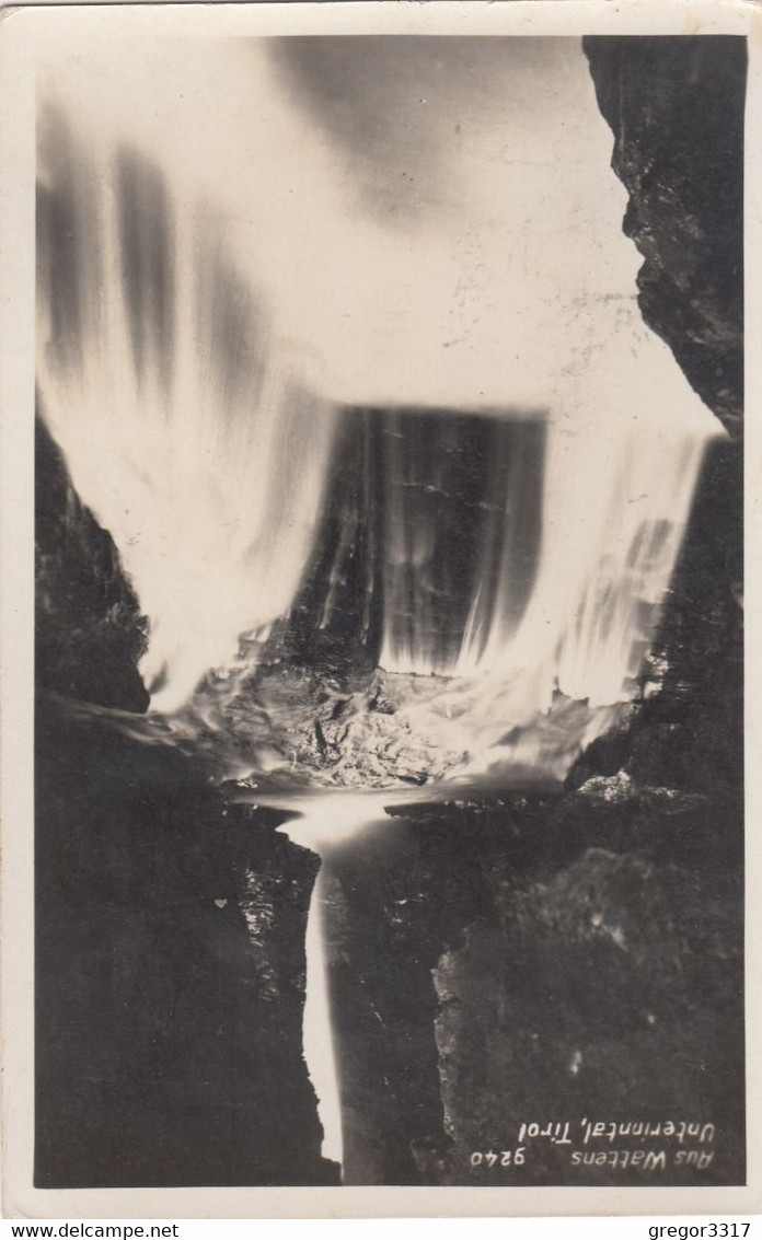 B9700) Aus WATTENS - Uniterinntal Tirol - WASSERFALL - Tolle Alte AK 1939 - Wattens