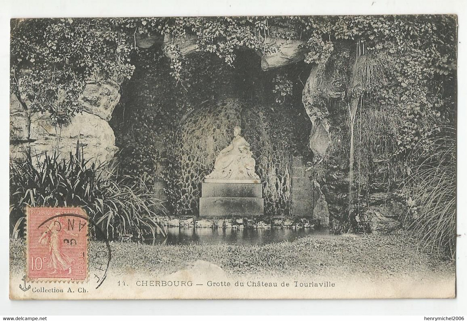 50 Manche Cherbourg Grotte Du Chateau De Tourlaville - Cherbourg