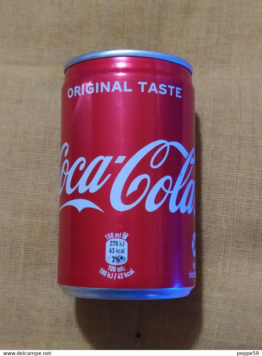 Lattina Italia - Coca Cola - Mini Lattina Da 150 Ml.  - Vuota - Blikken