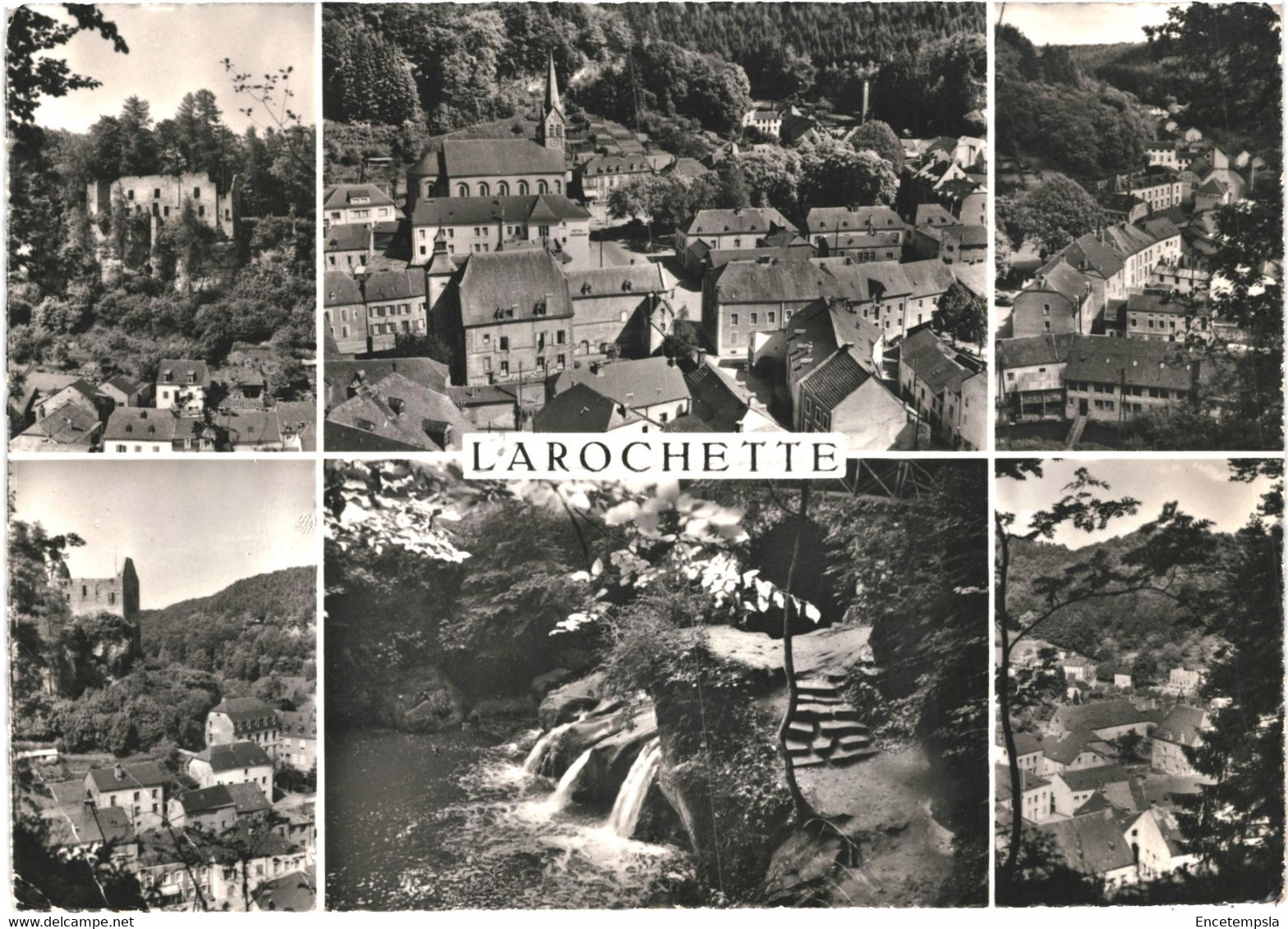 CPSM Carte Postale  Luxembourg   Larochette  Multivues 1961 VM58507 - Larochette