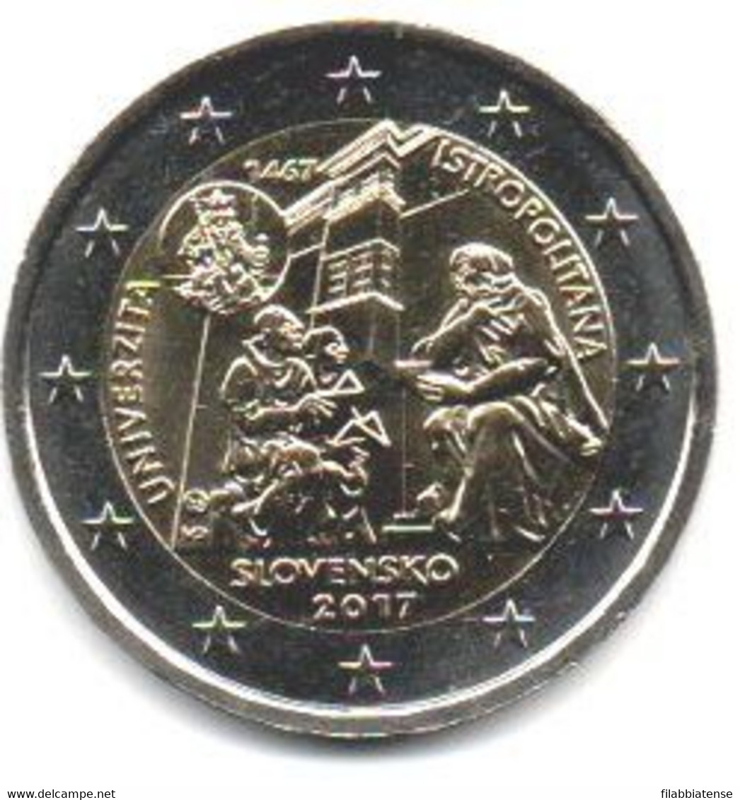 2017 - Slovacchia 2 Euro Accademia      ------ - Slovakia