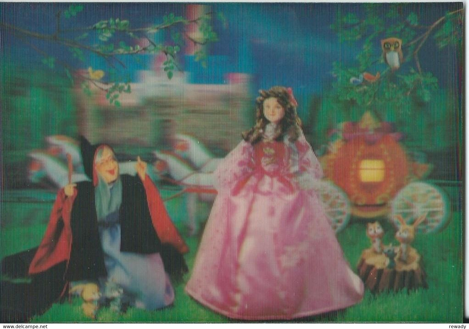 France - Cendrillon - 3D / Stereoscopique - Cartes Stéréoscopiques