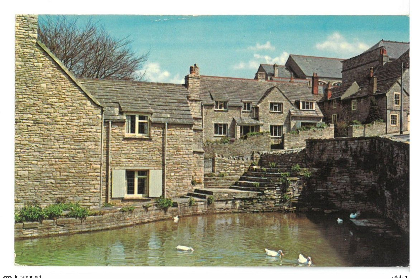 BR1199 Swanage The Old Pond Viaggiata 1978 Verso Milano - Swanage