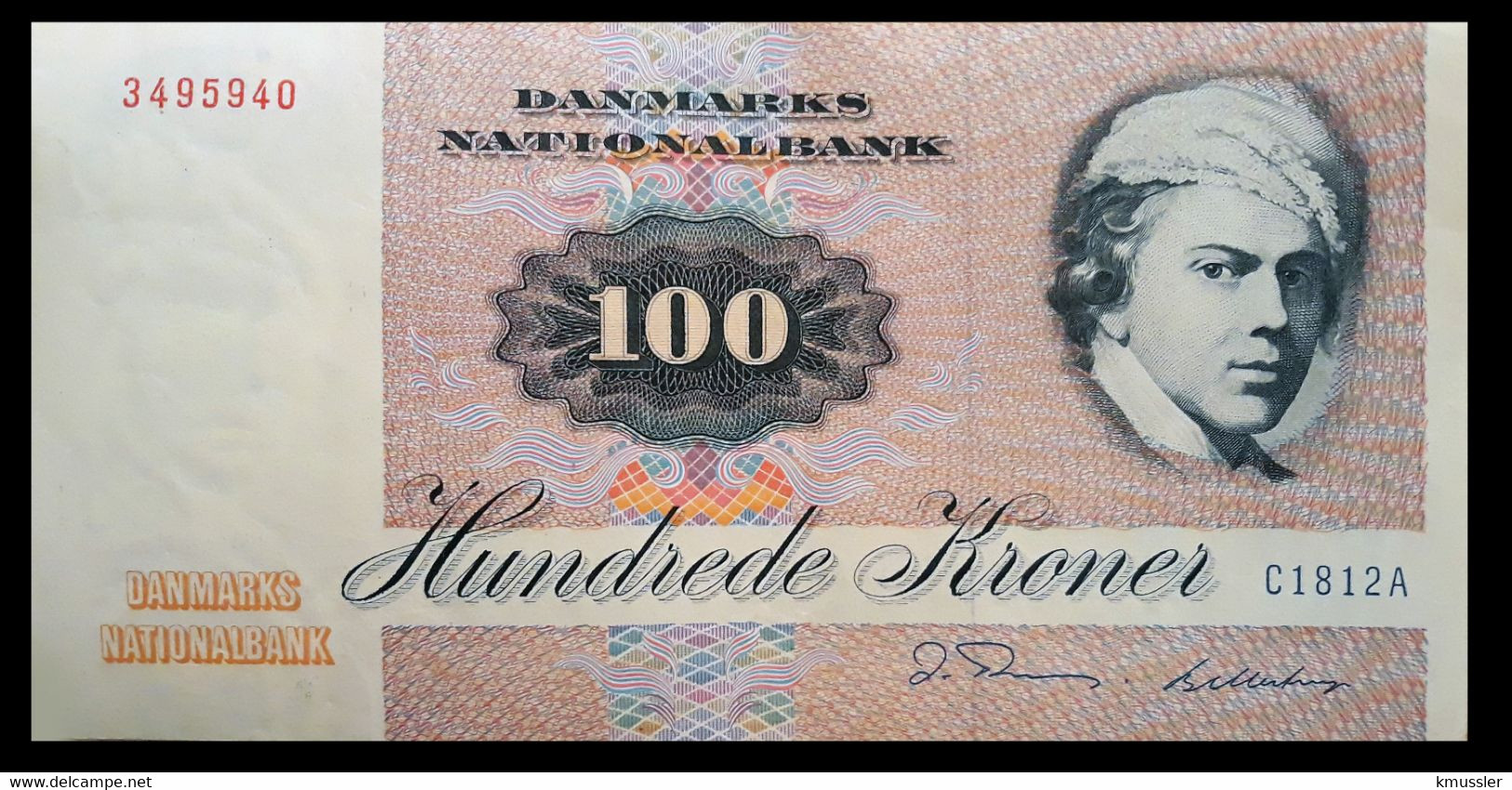 # # # Banknote Dänemark (Denmark) 100 Kroner 1981 # # # - Dinamarca