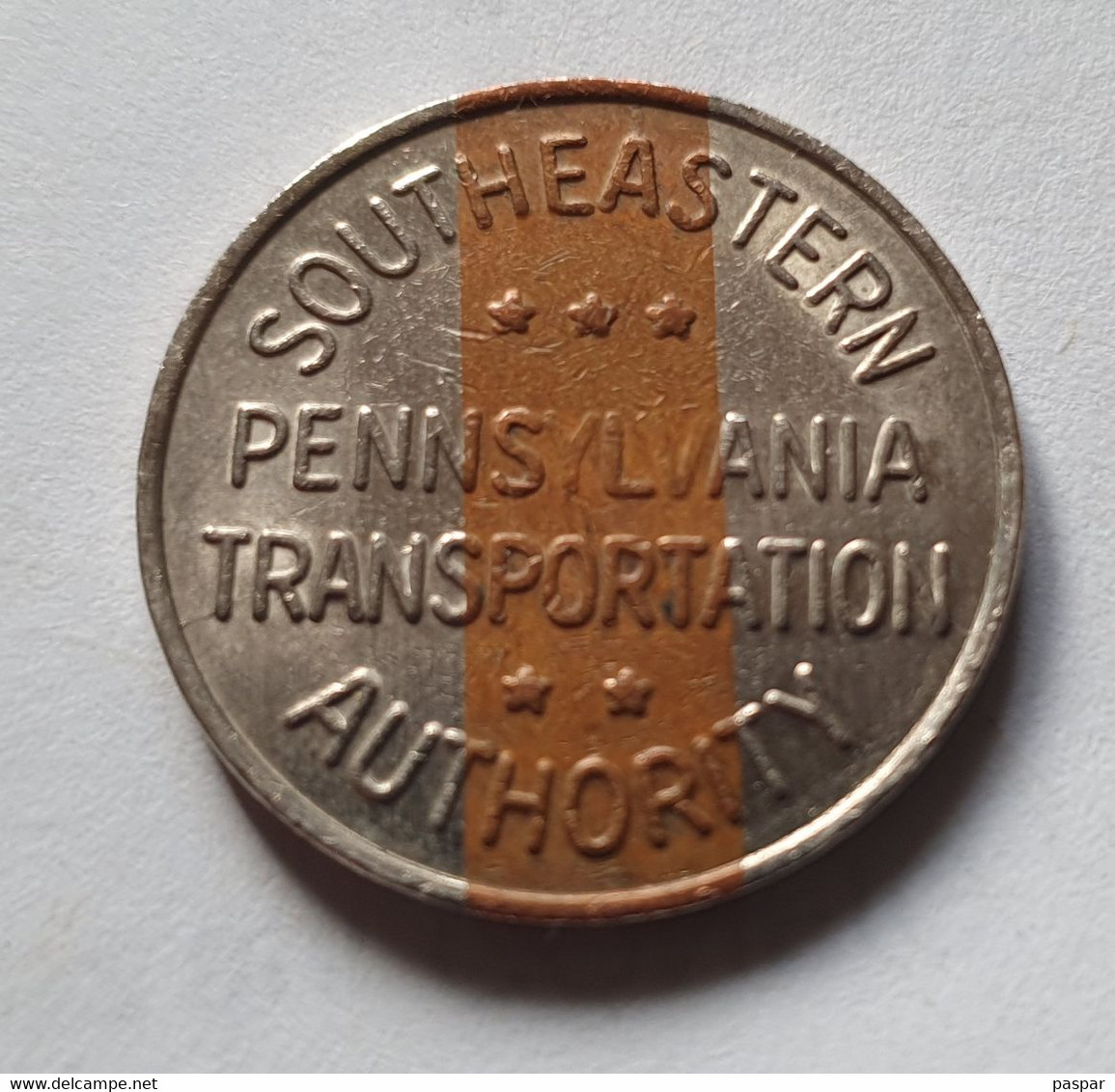 Jeton De Transport  Southern Pennsylvania Transportation Authority " Good For One Fare " - Firmen