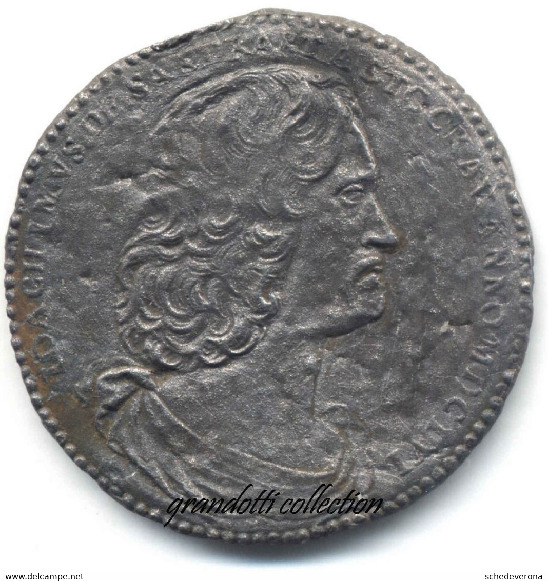 JOACHIM DE SANDRART 1656 MEDAGLIA COMMEMORATIVA - Royal/Of Nobility