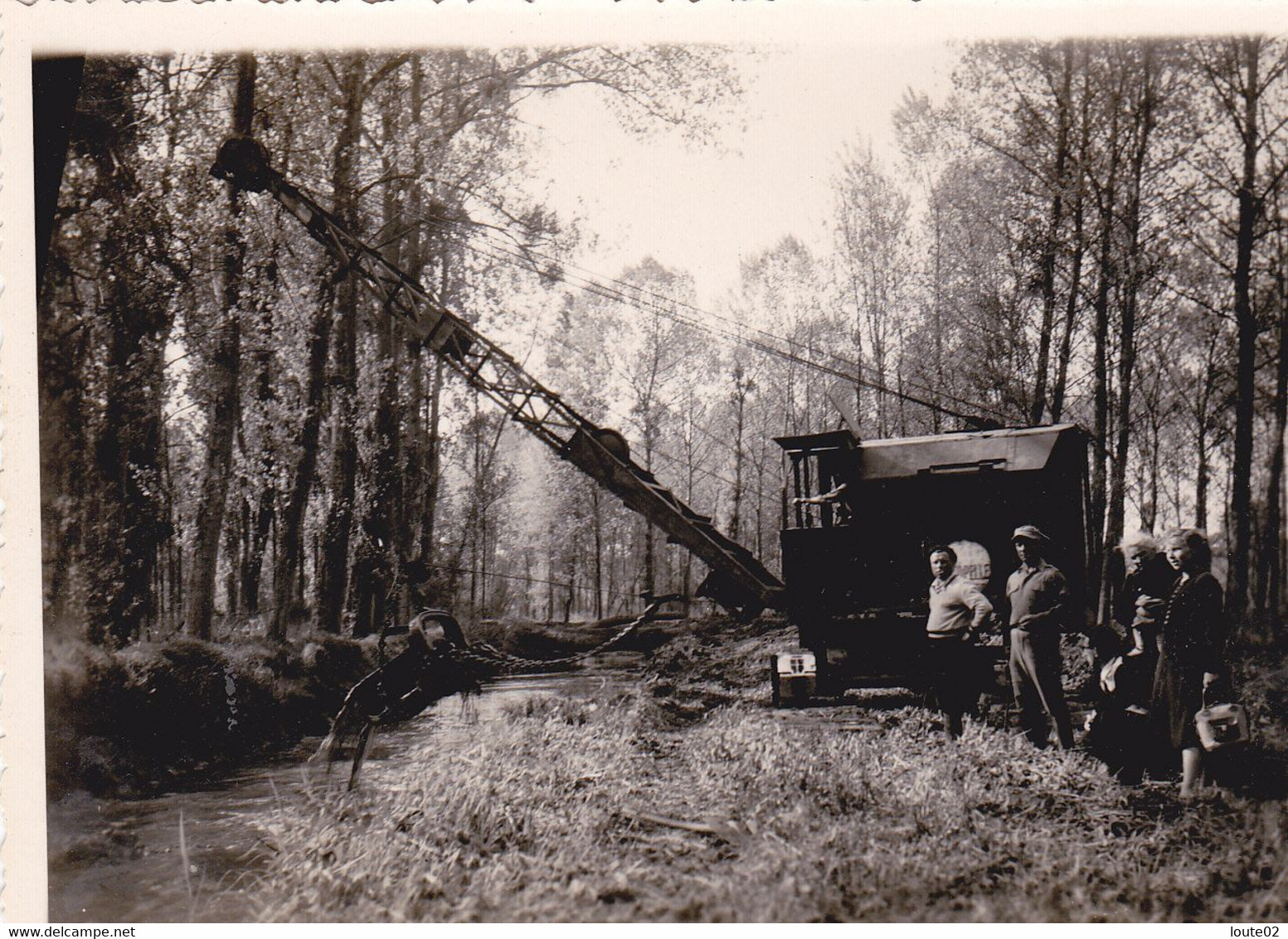 2 PHOTOS  CURAGE DE  L AILETTE  EN 1953  MARIZELLE  BICHANCOURT LE BAC  CHAUNY - Altri & Non Classificati