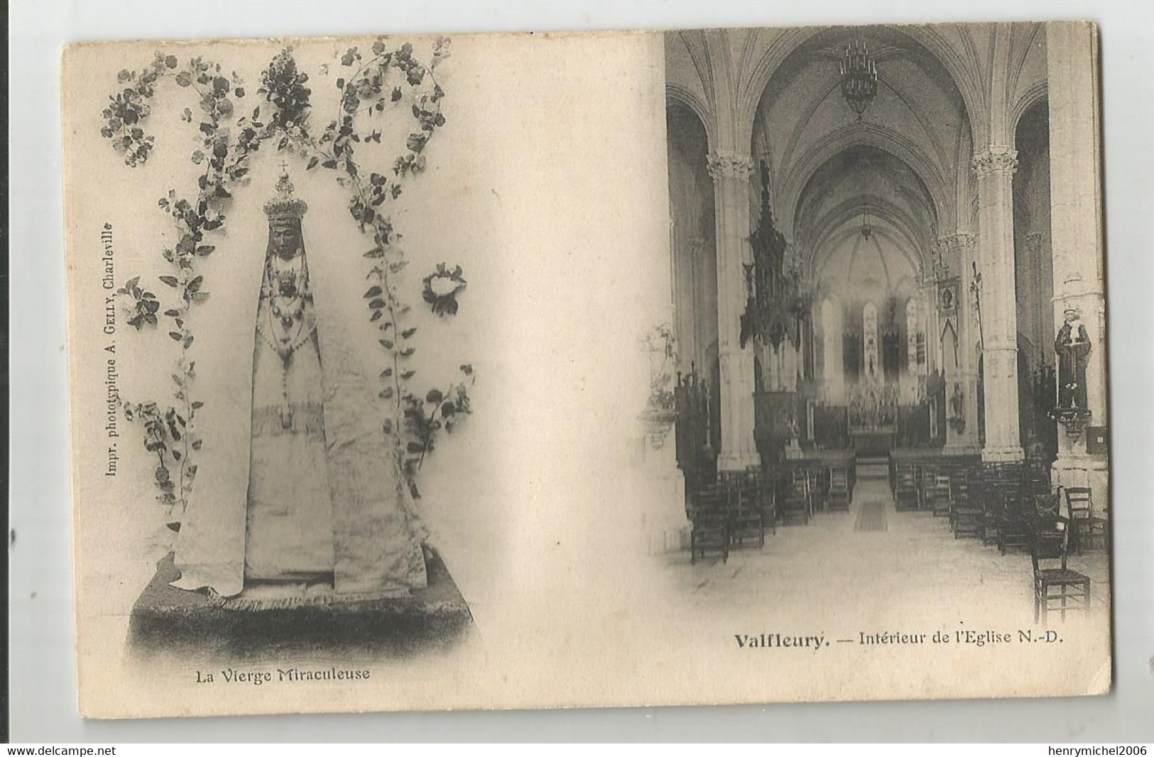 42 Loire Intérieur De L'église Notre Dame La Vierge Miraculeuse - Altri & Non Classificati