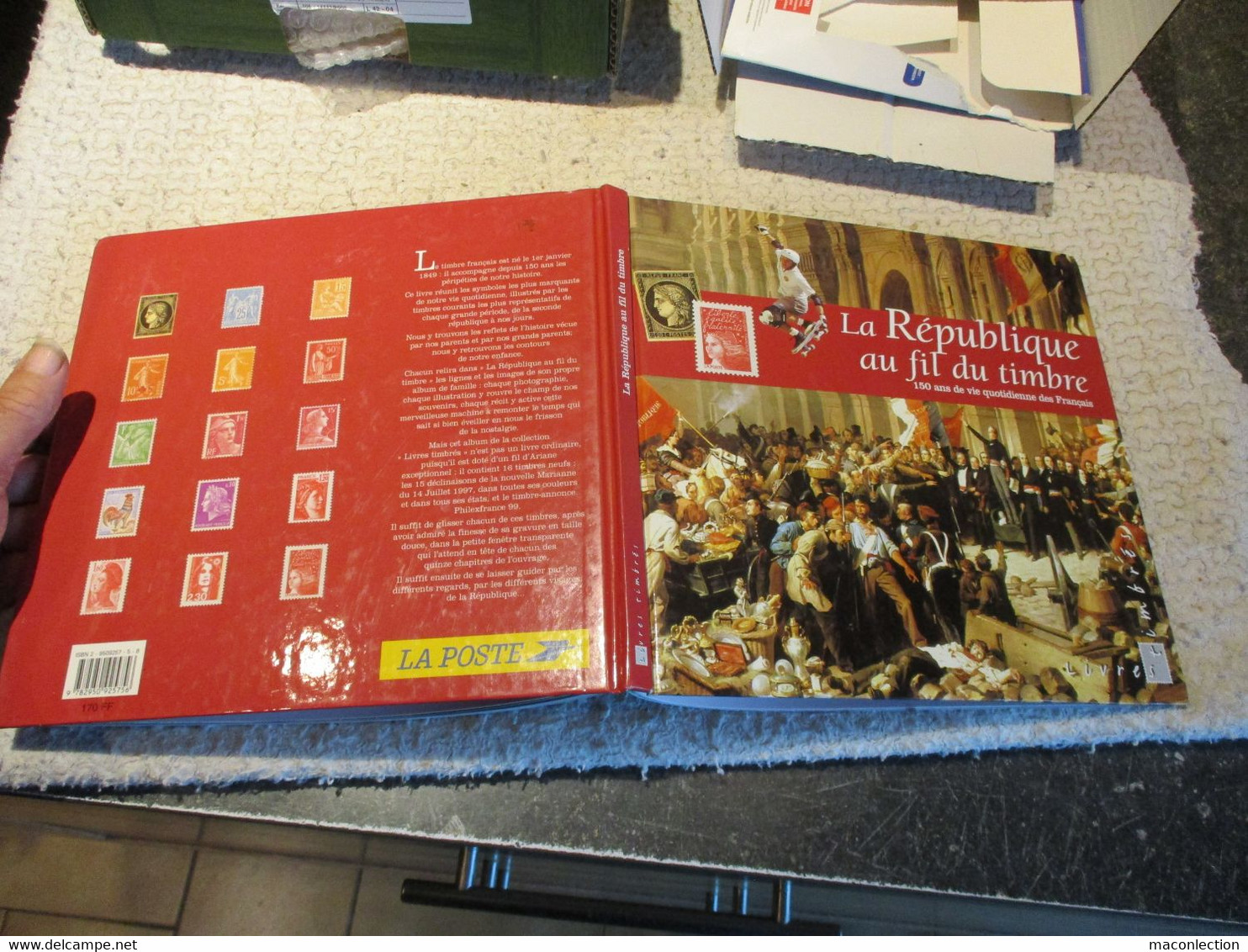 150 Ans De Vie Quotidienne Des Français 1997 La République Au Fil Du Timbre : La Poste - Other & Unclassified