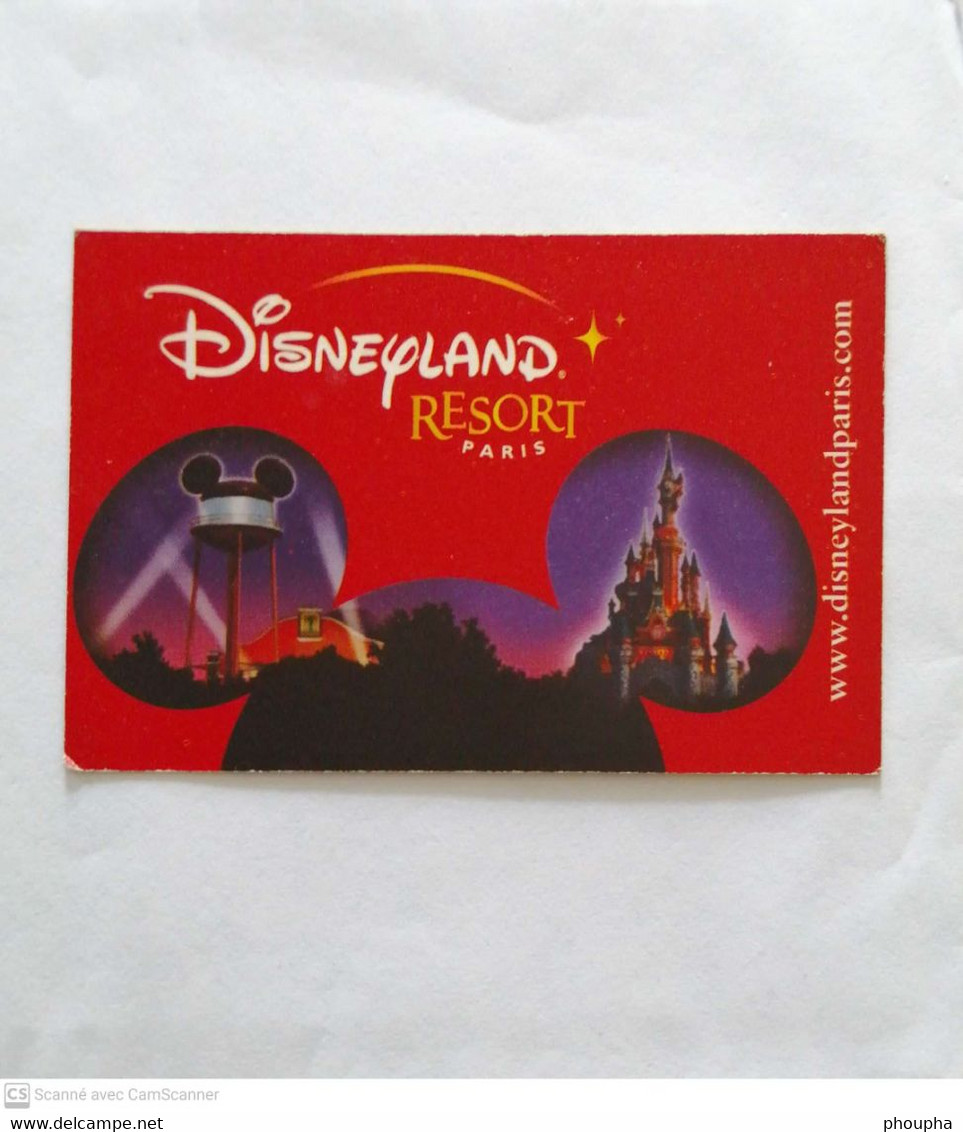 Pass Disney Paris Ancien - Disney Passports