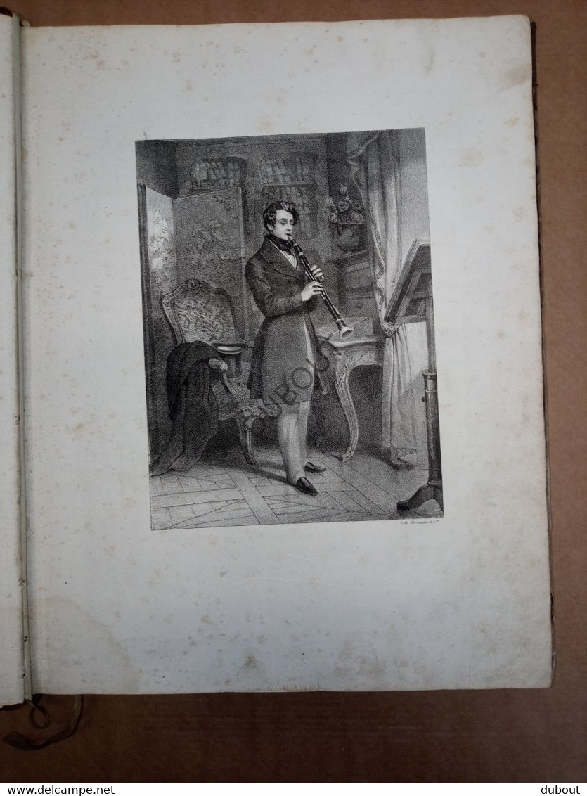 Hasselt - Alexis Pierlot, Componist, Ex Libris + Manusc - Méth. Compl. De Clarinette - F. Berr -Parijs Meissonner (S206) - Folk Music