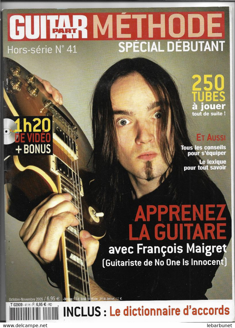 Revue Guitar  Méthode Hors Série N° 41 - Musique