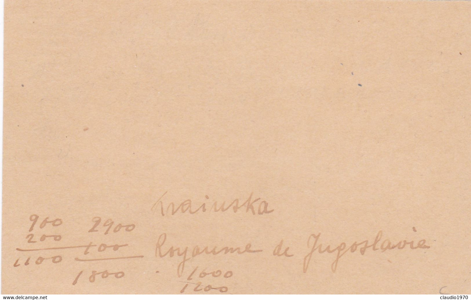 REGNO - ITALIA - LUBIANA - YOGOSLAVIA - CARTOLINA POSTALE - EFFIGIE SOPR. D. - Lubiana