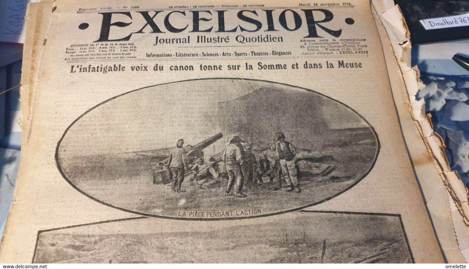 EXCELSIOR 16/CANON SOMME MEUSE /FABIANO REGIME DES ECONOMIES - General Issues