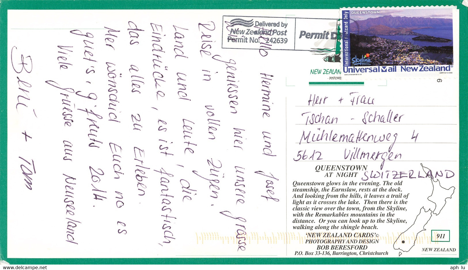 Ansichtskarte In Die Schweiz (ac6736) - Storia Postale