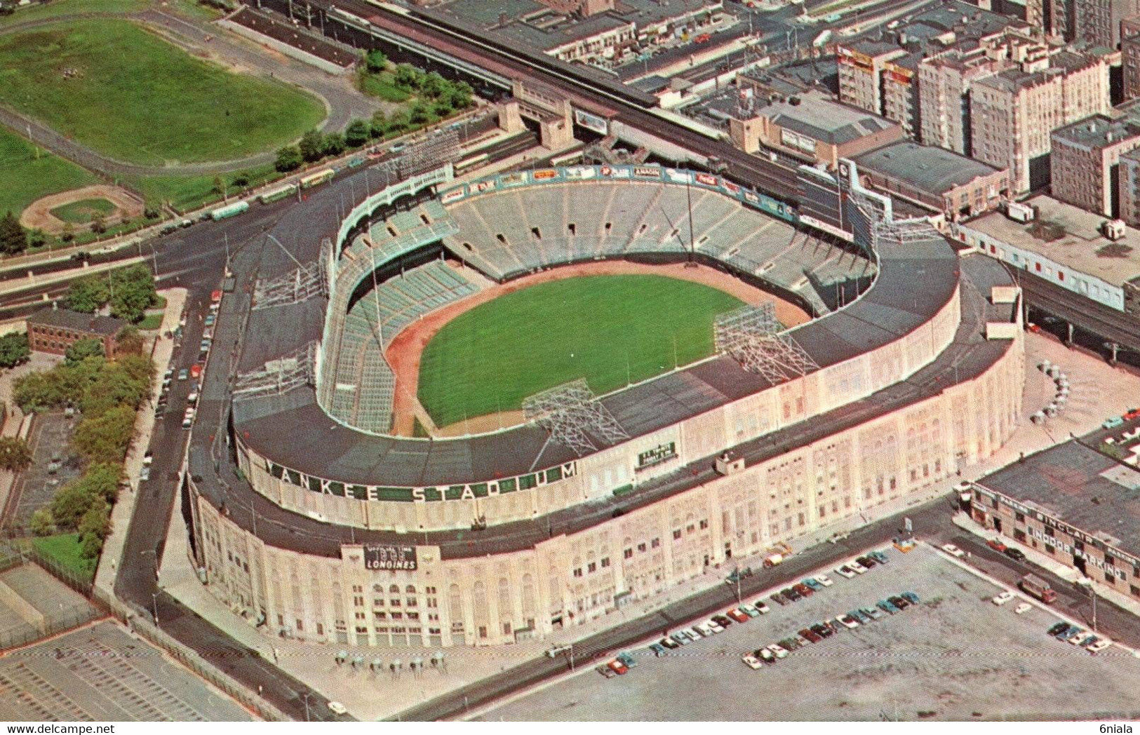 14783  STADE NEW YORK CITY YANKEE STADIUM  Yankees  Stade Football FOOT Stadio Ballon   (recto Verso) - Stadiums