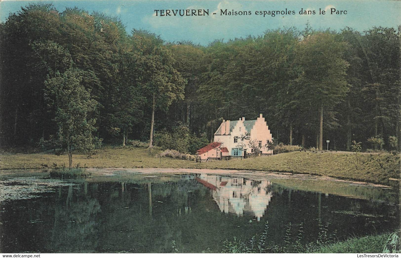 CPA Tervueren - Maisons Espagnoles Dans Le Parc - Oblitéré A Tervueren En 1922 - Tervuren