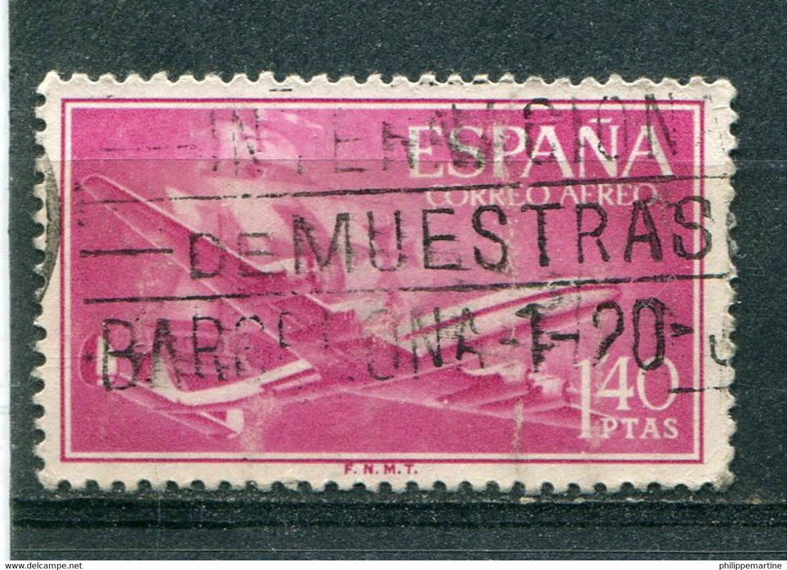 Espagne 1955 - Poste Aérienne YT 271 (o) - Usati