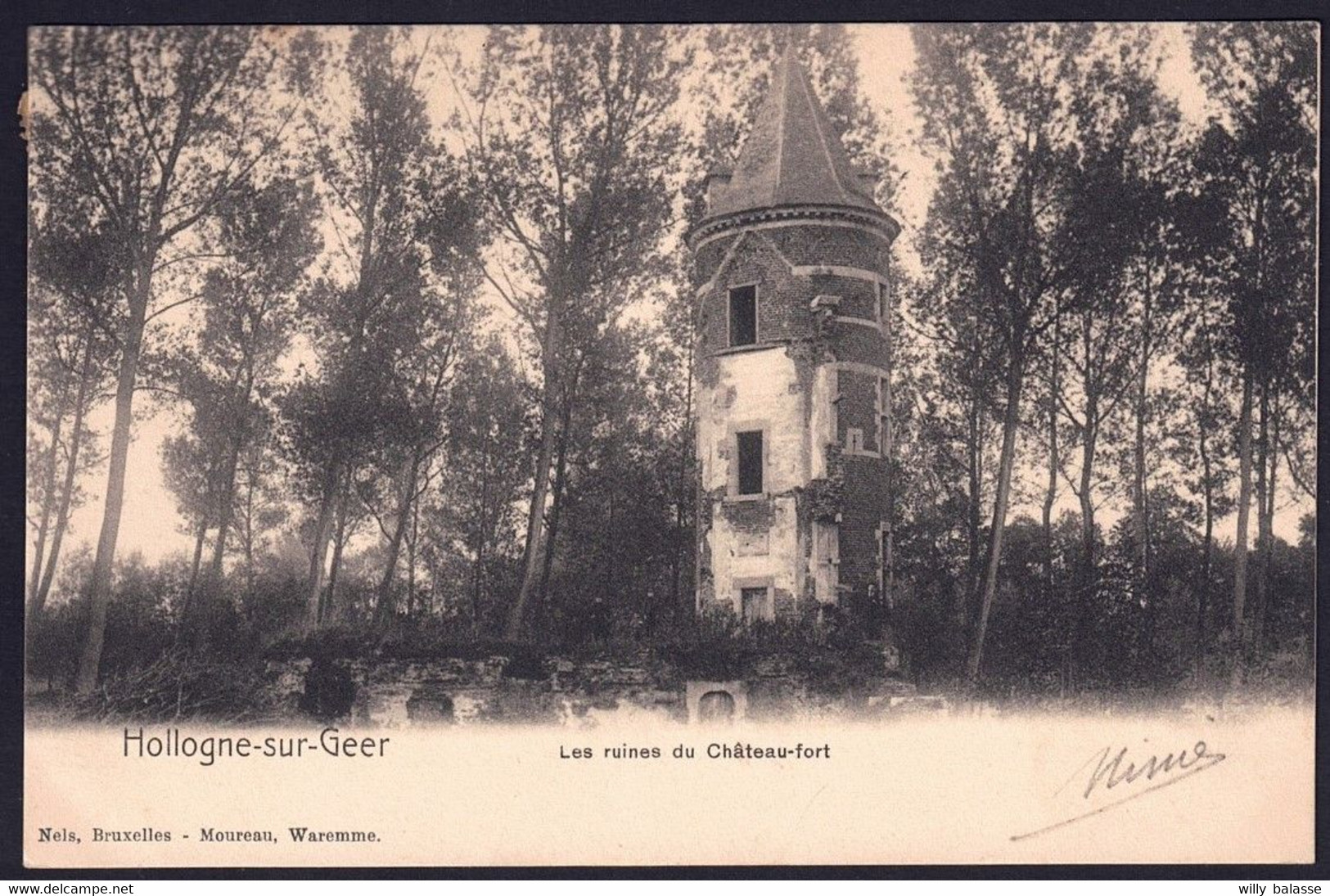 +++ CPA - HOLLOGNE SUR GEER - Les Ruines Du Château-fort  // - Geer