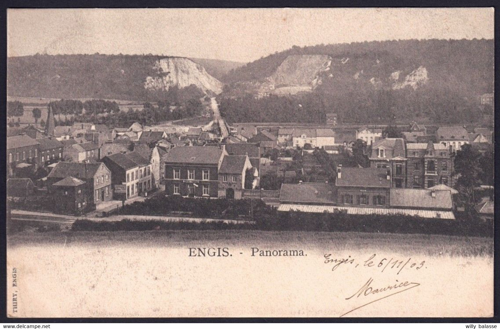 +++ CPA - ENGIS - Panorama   // - Engis