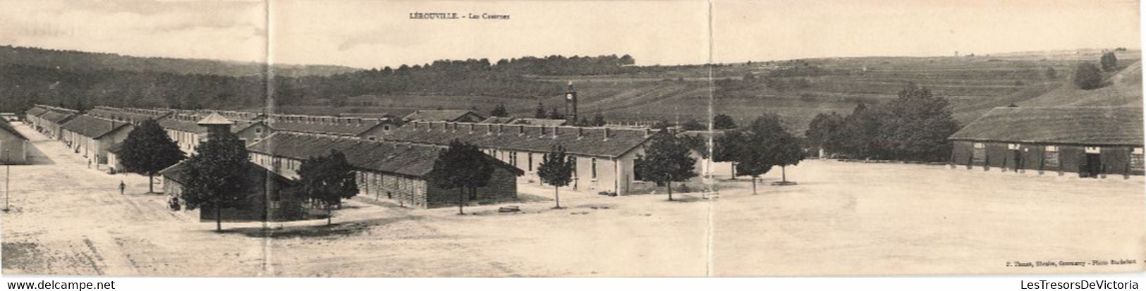 CPA Panoramique Lérouville - Les Casernes - Thenot - Circulé En 1913 - Lerouville