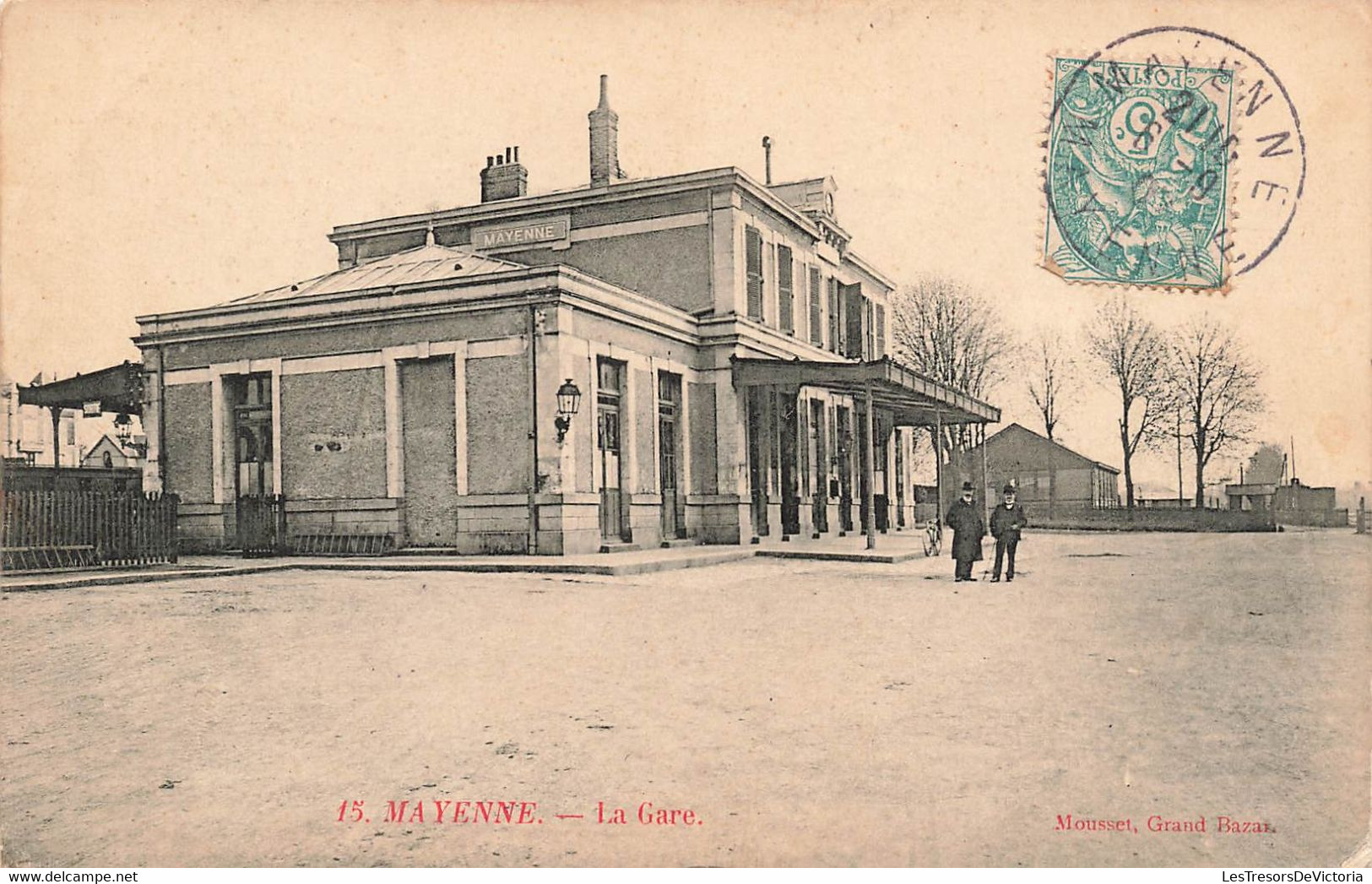 CPA Gare - Mayenne - La Gare - Mousset - Bahnhöfe Ohne Züge