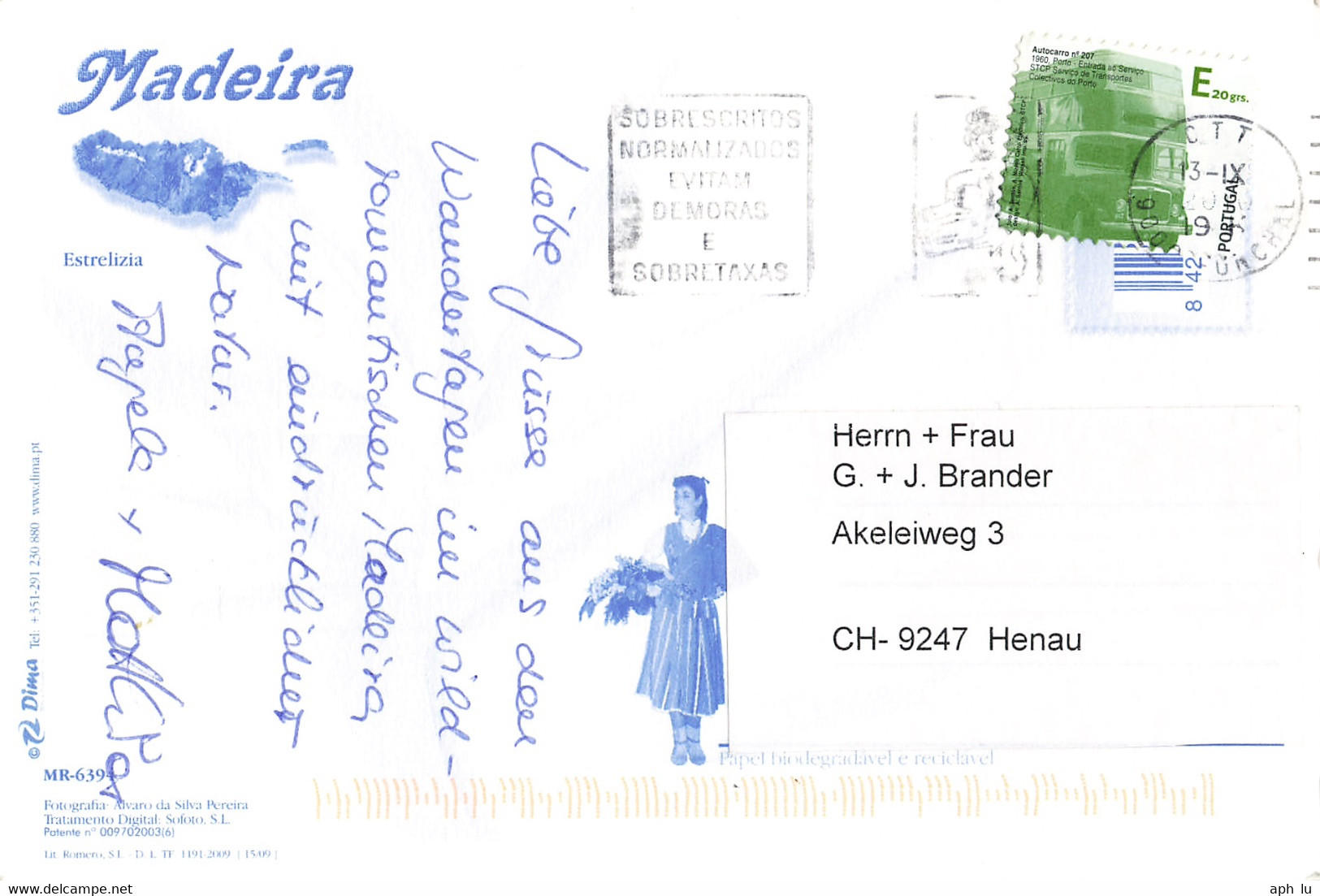 Ansichtskarte In Die Schweiz (ac6812) - Briefe U. Dokumente