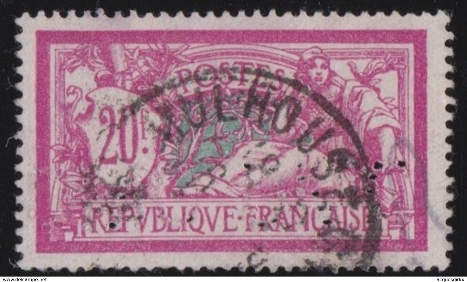 France   .    Y&T   .    208       .     O     .      Oblitéré - 1900-27 Merson