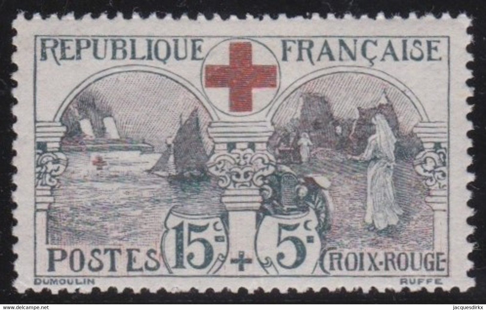 France   .    Y&T   .      156  (2 Scans)     .    *   .      Neuf  Avec  Gomme D'origine - Unused Stamps