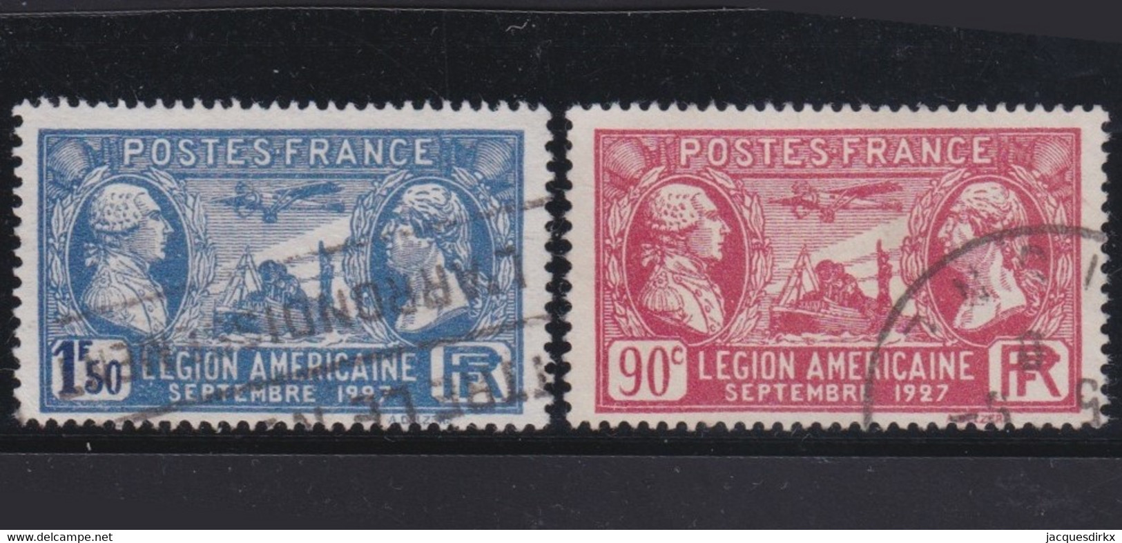 France   .    Y&T   .        244/245      .     O      .      Oblitéré - Oblitérés