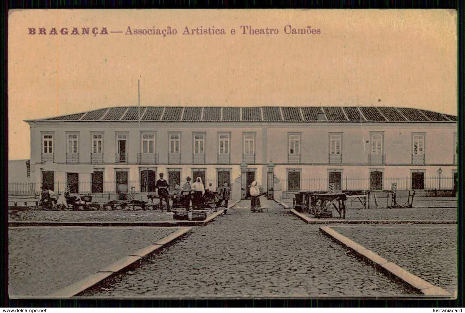 BRAGANÇA - TEATRO - Associaçâo Artistica E Theatro Camões.( Ed. De Adriano Rodrigues) Carte Postale - Bragança