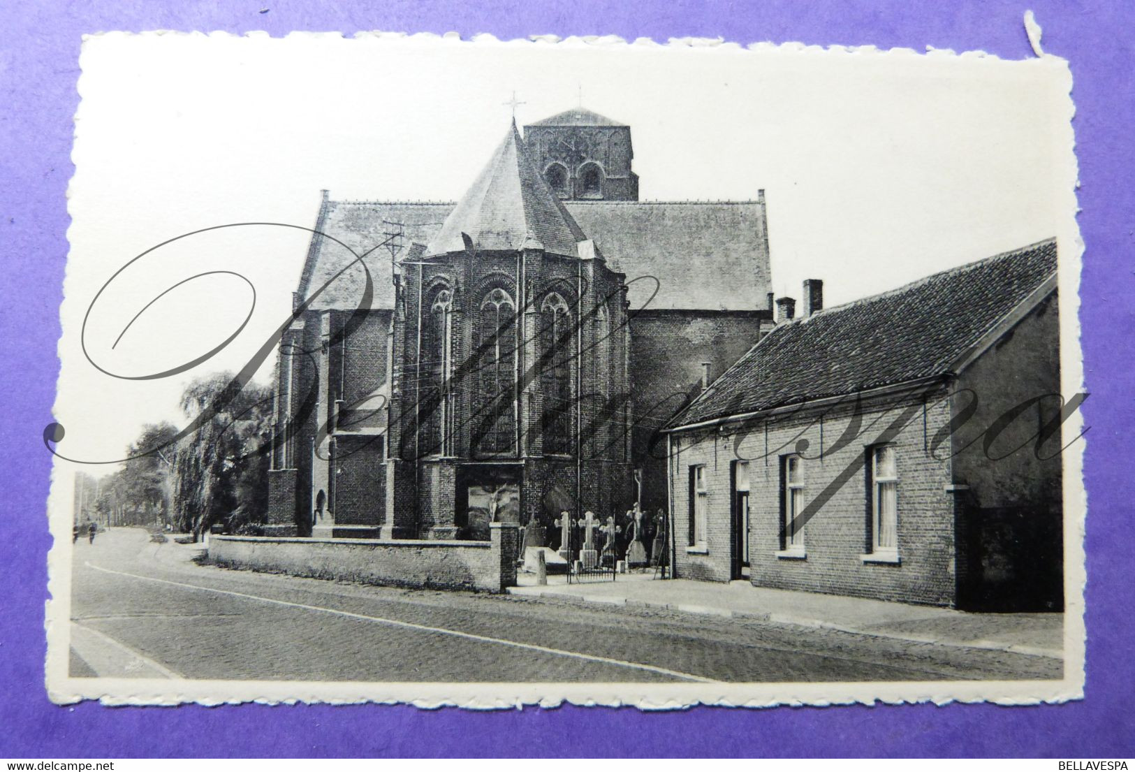 Poppel  Kasteel En Kerk. 2 X Cpa - Ravels