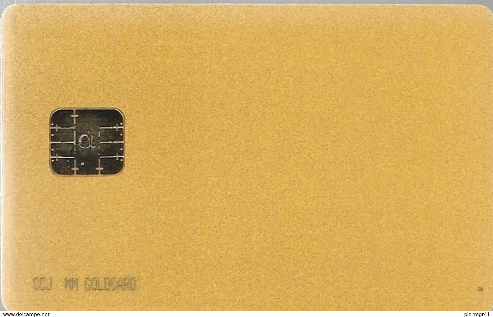 -CARTE-PUCE-GOLDCARD-COULEUR OR-TBE - Andere & Zonder Classificatie