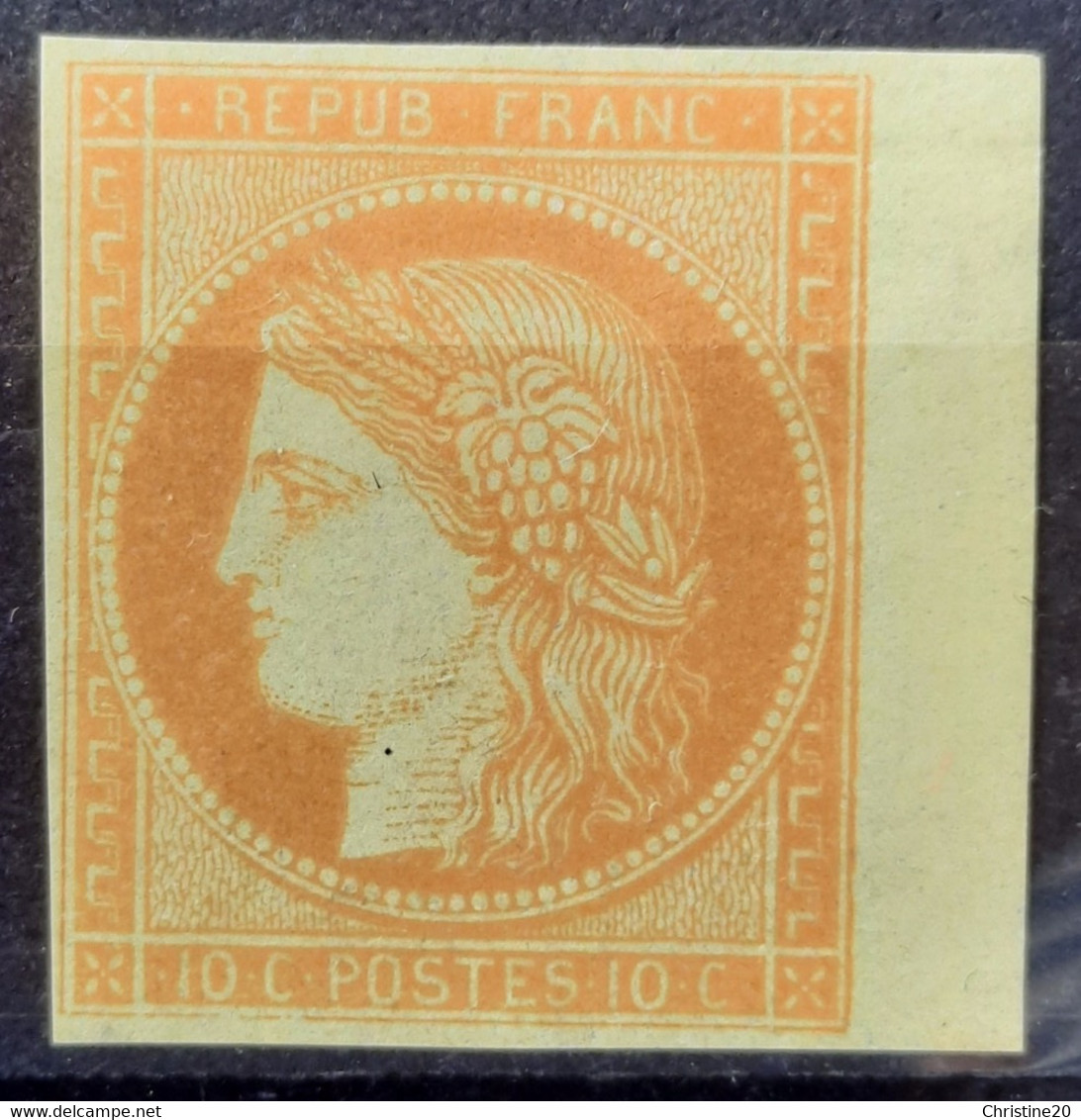 France Essaie De Type Cérès BdF *TB - Essais De Couleur 1900-1944