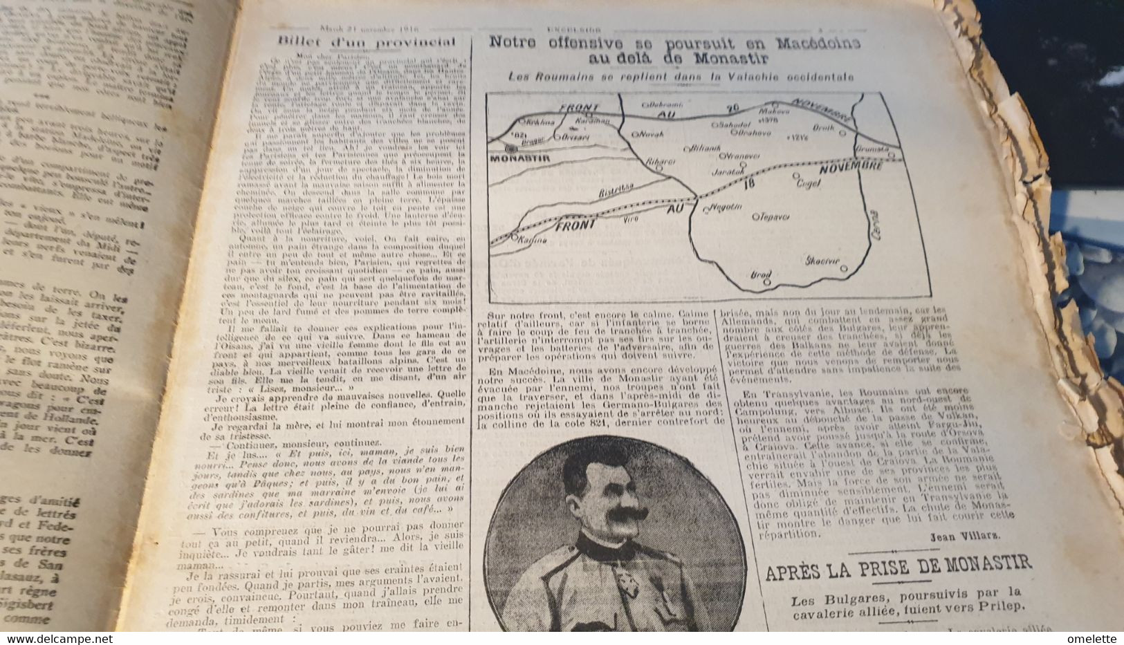 EXCELSIOR 16 /BAPAUME /MONASTIR COLONEL VASSITCH /PAYSANS SERBES /FORT DE VAUX ULYSSE LENAIN - General Issues